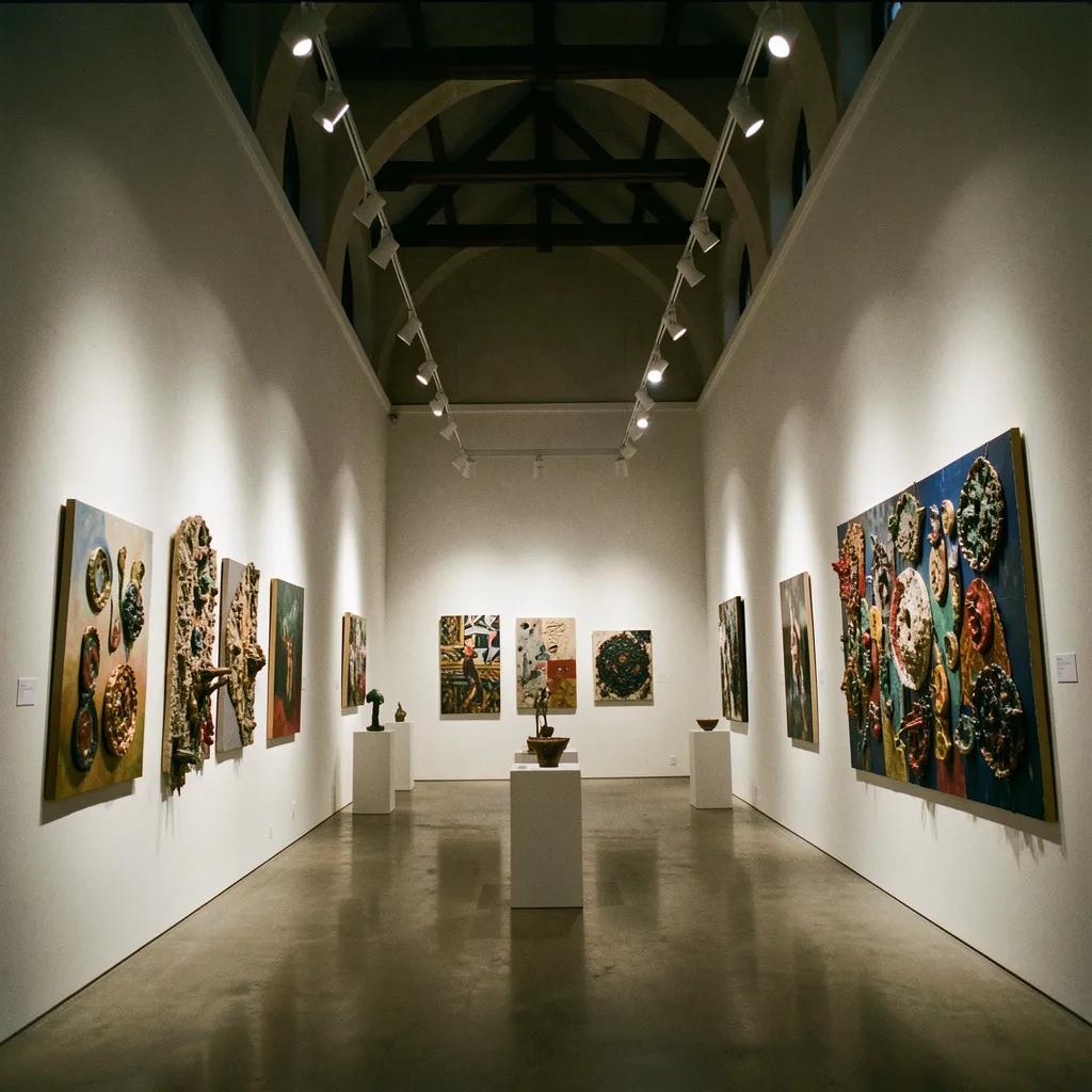 Artist exhibition space
